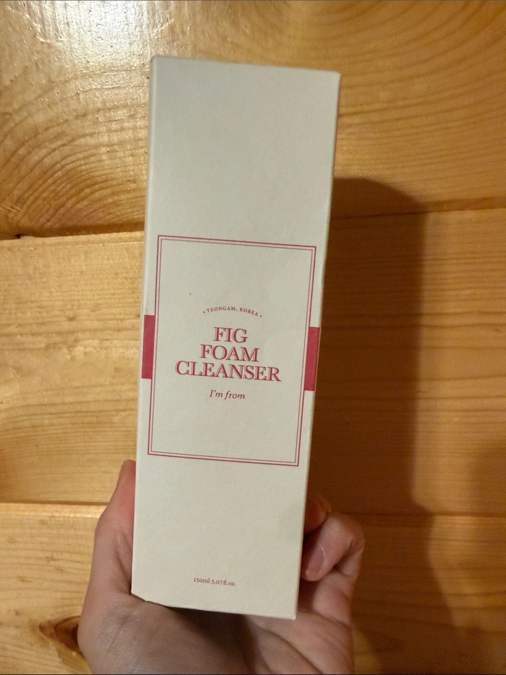 Fig Foam Cleanser - White & Pink